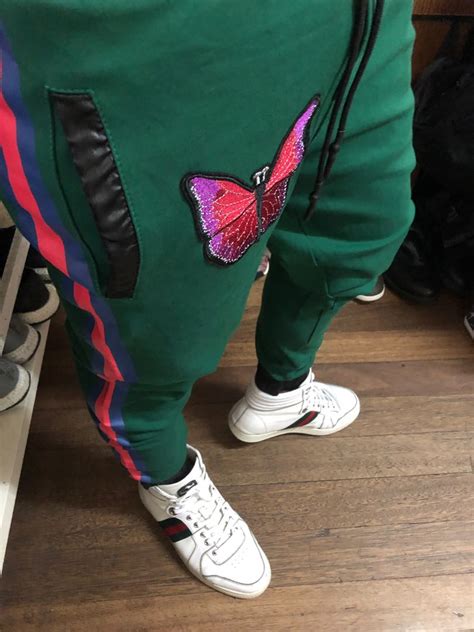 cheap gucci joggers|gucci joggers snake.